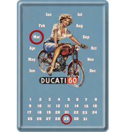 Vykort kalender 10x14 cm